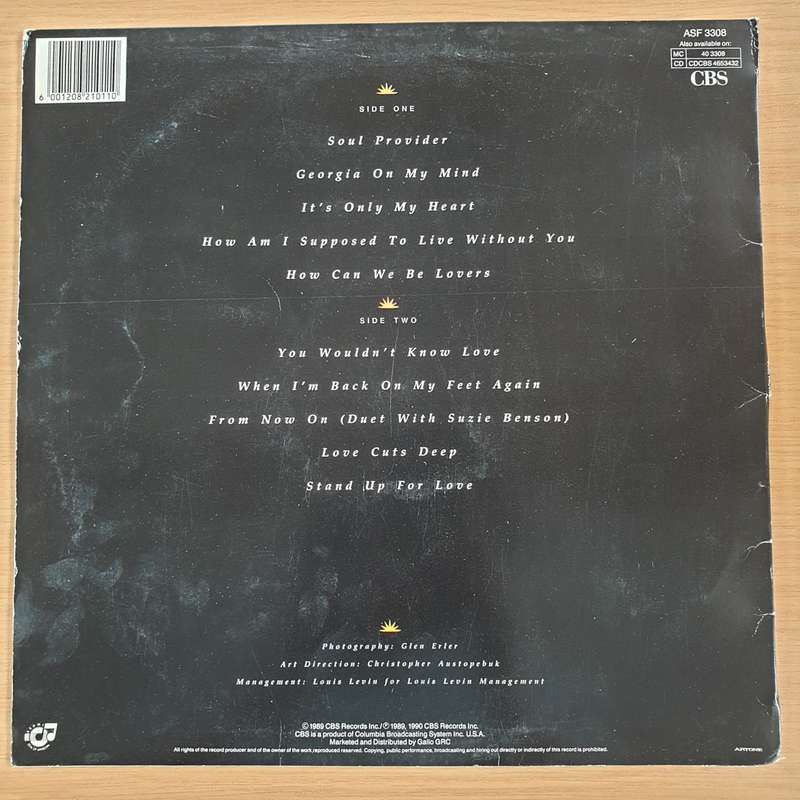 Michael Bolton  Soul Provider - Vinyl LP Record  (VG-)