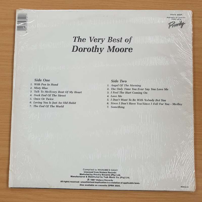 Dorothy Moore  The Very Best Of Dorothy Moore  - Vinyl LP Record (VG)