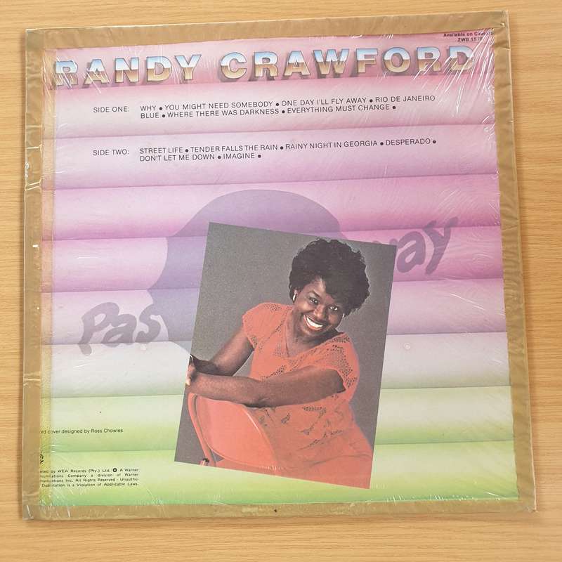 Randy Crawford  Pastel Highway  - Vinyl LP Record (VG)