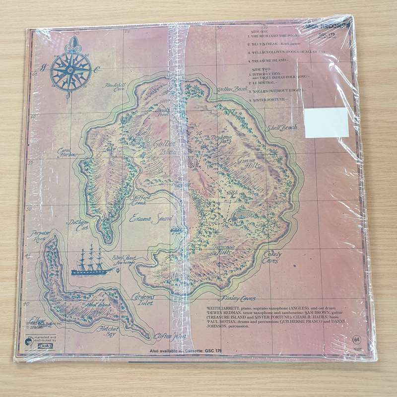 Keith Jarrett  Treasure Island -  Vinyl LP Record (VG+)