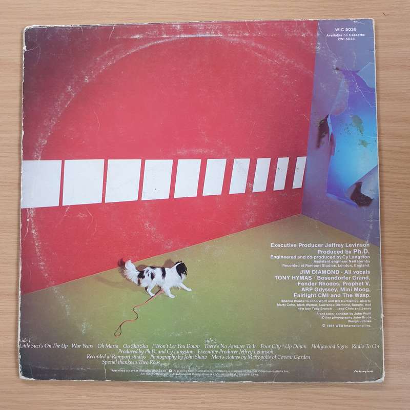 Ph.D.  Ph.D   - Vinyl LP Record (VG)