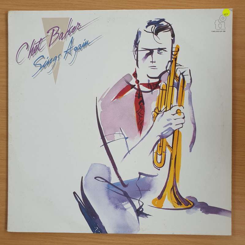 Chet Baker  Sings Again - Vinyl LP Record (VG+)