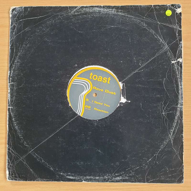Rave Dust  I Need You / Reaction - Vinyl LP Record (VG+)
