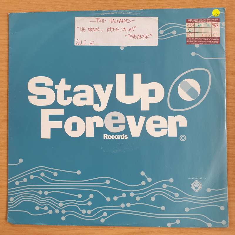 Trip Hazard  Lie Down, Keep Calm / Tweaker (Acid) - Vinyl LP Record (VG+)