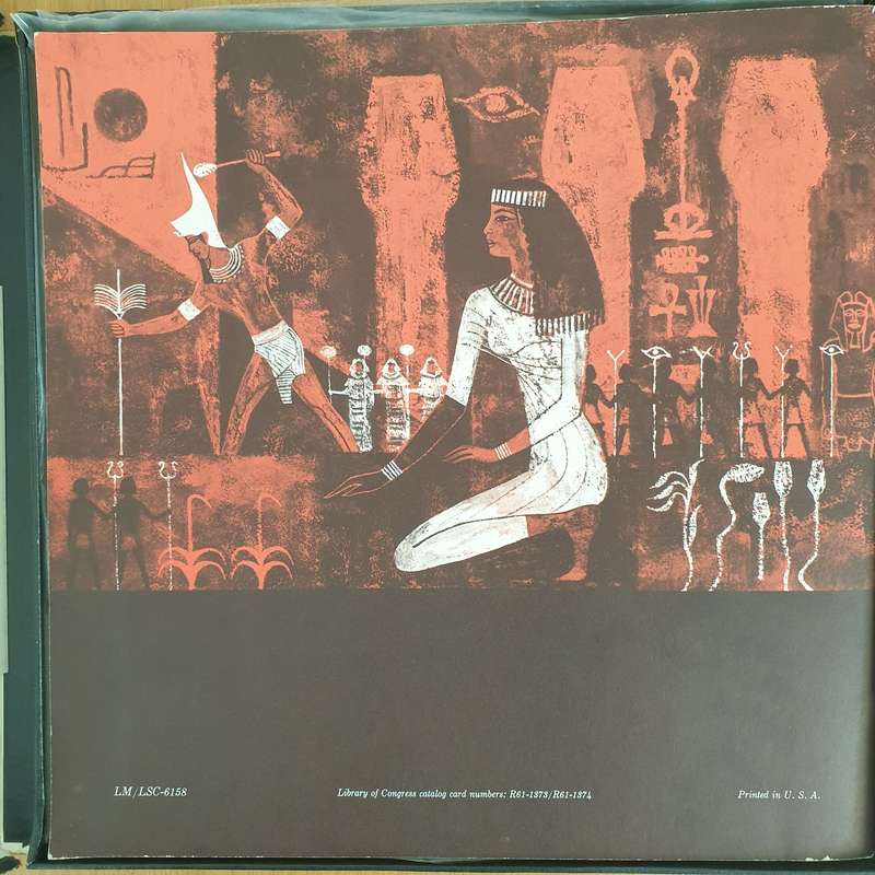 Verdi - Aïda - Rome Opera House Orchestra - Georg Solti  3x Vinyl LP Record Box Set  (VG+)  (B3)