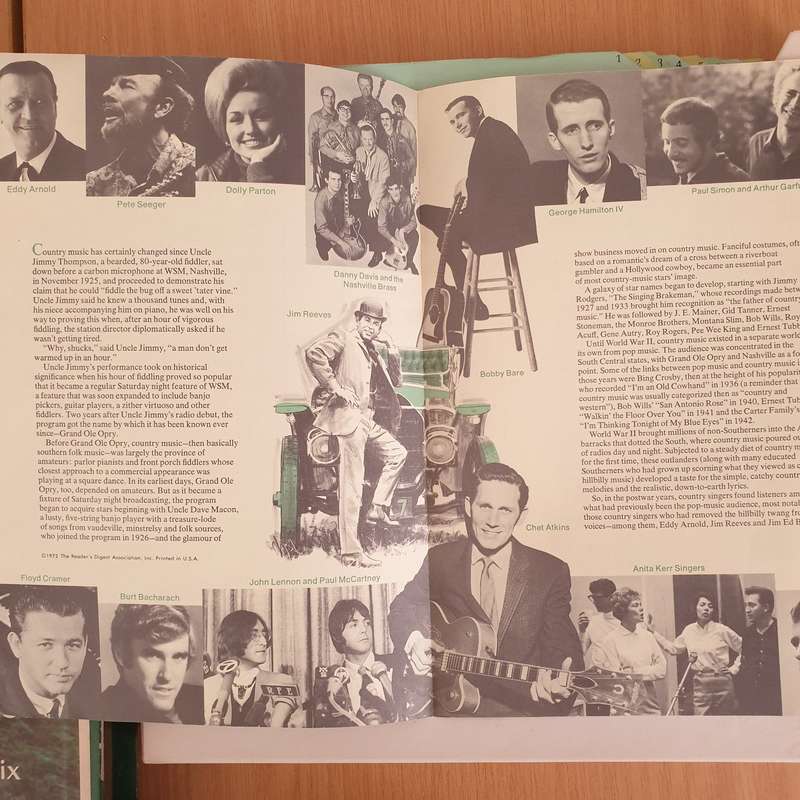 Popular Hits from Nashville - 108 Pop Songs by 25 Great Nashville Stars  9x Vinyl LP Record Bo...