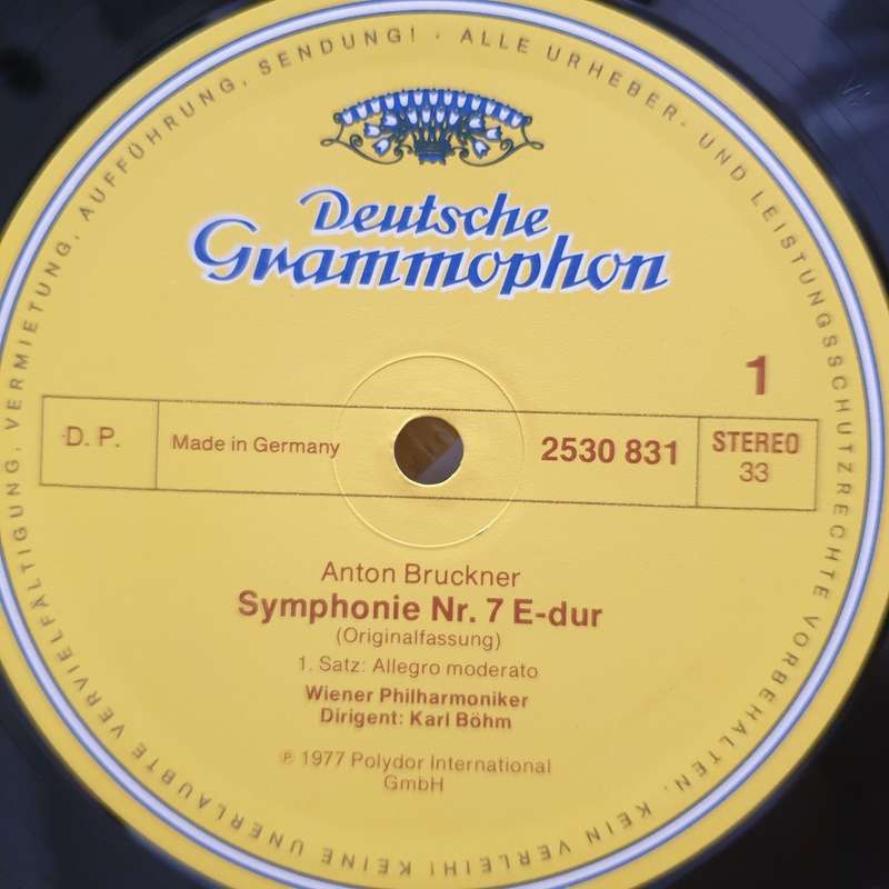 Bruckner-  Wiener Philharmoniker, Karl Böhm  Symphonien Nr. 7 & 8 - 3 x Vinyl LP Record Box S...