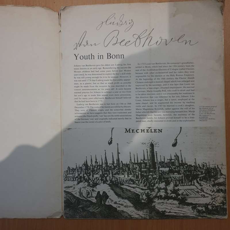 The Great Musicians Series - Beethoven Part Two  -  Vinyl LP Record (VG)