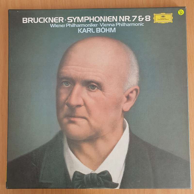 Bruckner - Wiener Philharmoniker - Karl Böhm  Symphonien Nr. 7 & 8 - 3x Vinyl LP Record Box S...