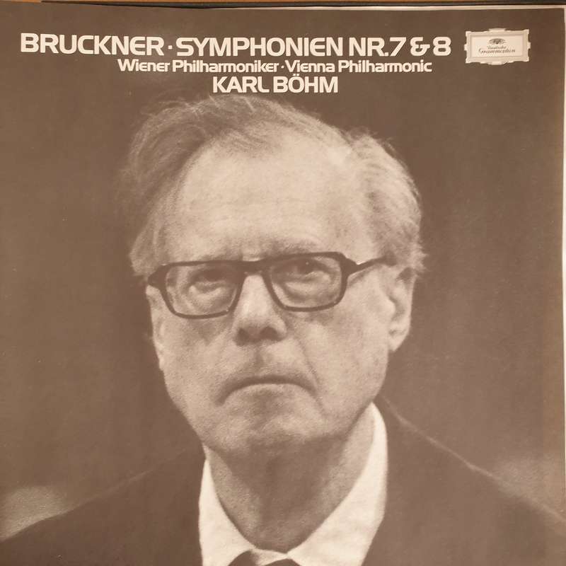 Bruckner - Wiener Philharmoniker - Karl Böhm  Symphonien Nr. 7 & 8 - 3x Vinyl LP Record Box S...