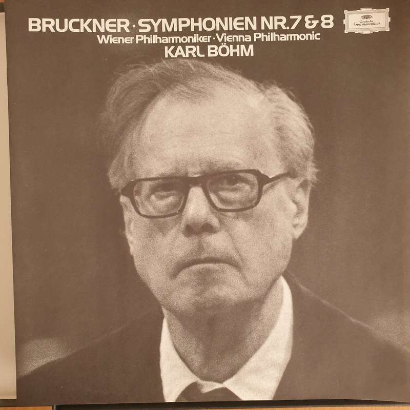 Bruckner - Wiener Philharmoniker - Karl Böhm  Symphonien Nr. 7 & 8 - 3x Vinyl LP Record Box S...