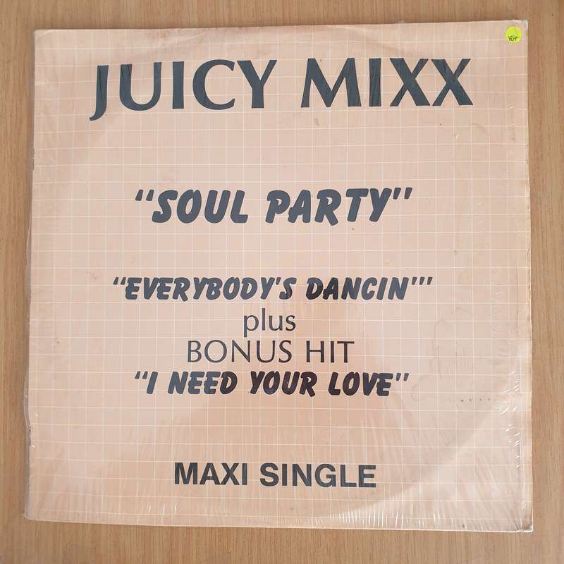 Juicy Mixx  Soul Party - Vinyl LP Record (VG+)