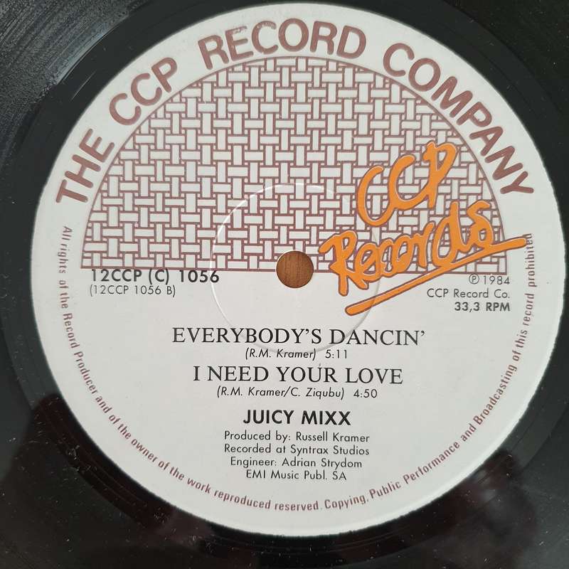 Juicy Mixx  Soul Party - Vinyl LP Record (VG+)