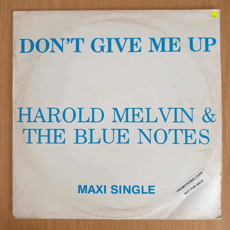 Harold Melvin & The Blue Notes  Don't Give Me Up - Vinyl LP Record (VG+)