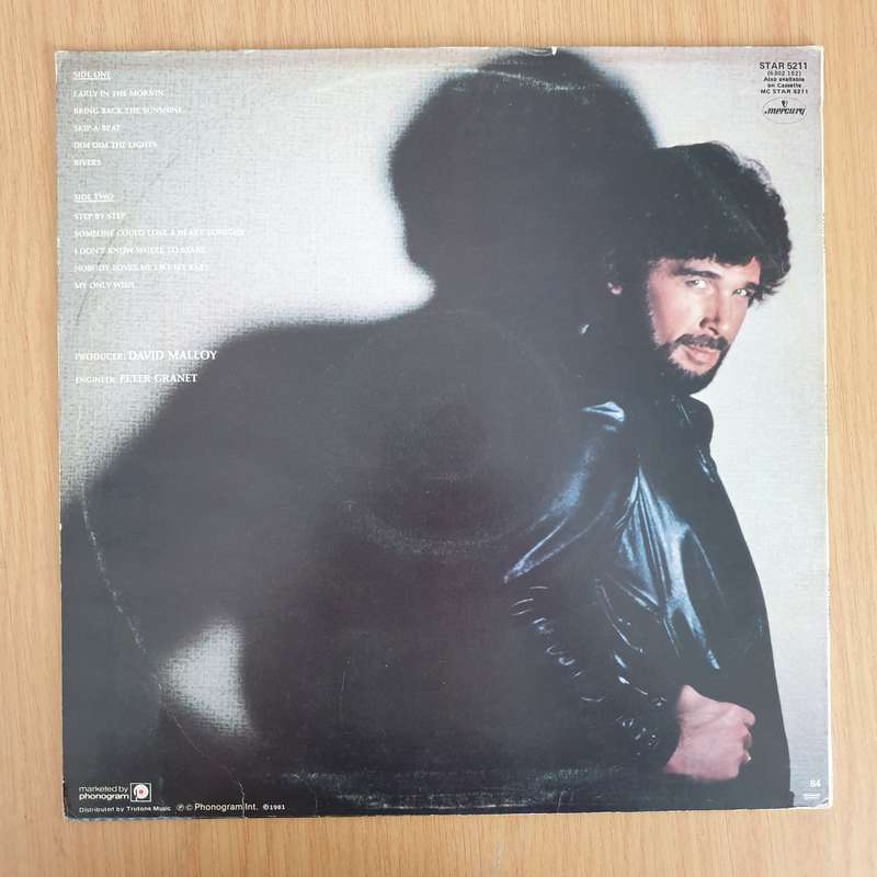 Eddie Rabbitt  Step By Step - Vinyl LP Record (VG+)