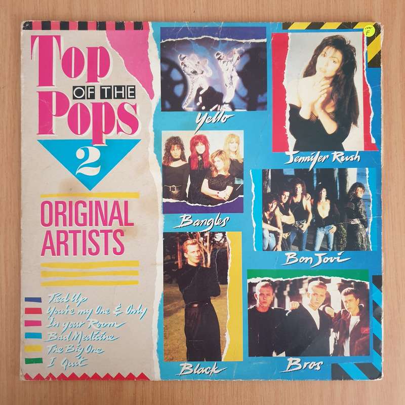Top Of The Pops - Vol 2 - Original Artists   Vinyl LP Record  (Fair)
