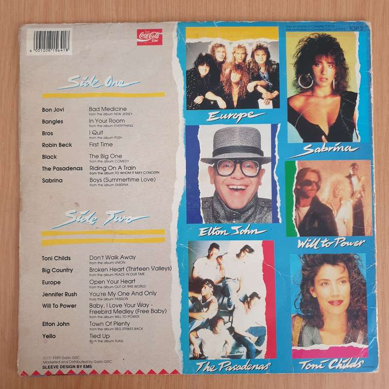 Top Of The Pops - Vol 2 - Original Artists   Vinyl LP Record  (Fair)