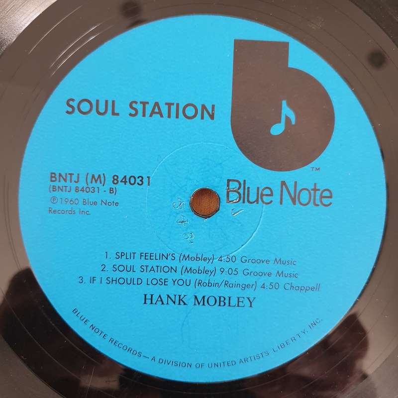 Hank Mobley  Soul Station  - Vinyl LP Record  (G+)
