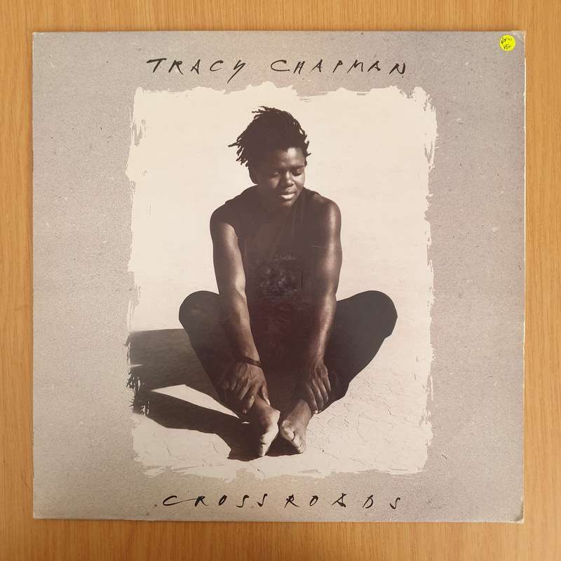 Tracy Chapman - Crossroads with Lyrics Inner  Vinyl LP Record  (VG+)