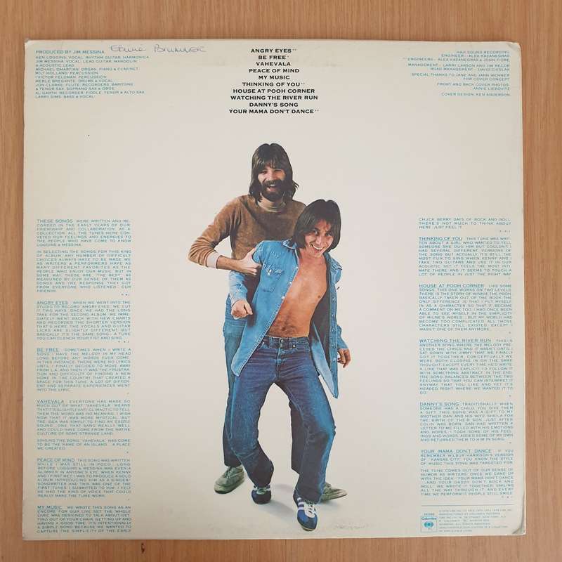 Loggins & Messina - The Best  of Friends   Vinyl LP Record (VG)