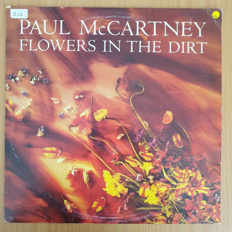 Paul McCartney - Flowers in the Dirt  - Vinyl LP Record  (VG+)