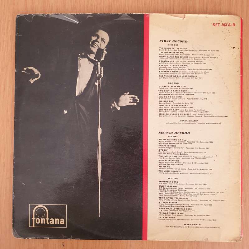 Frank Sinatra  Sinatra Plus   Double Vinyl LP Record (VG)