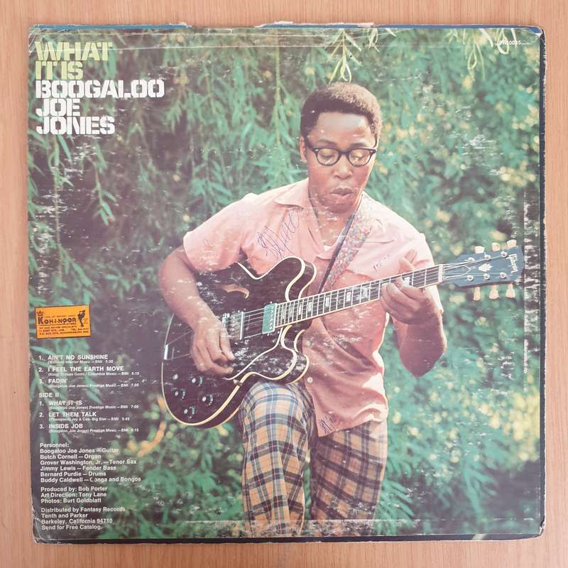 Boogaloo Joe Jones  What It Is - Vinyl LP Record (VG-)