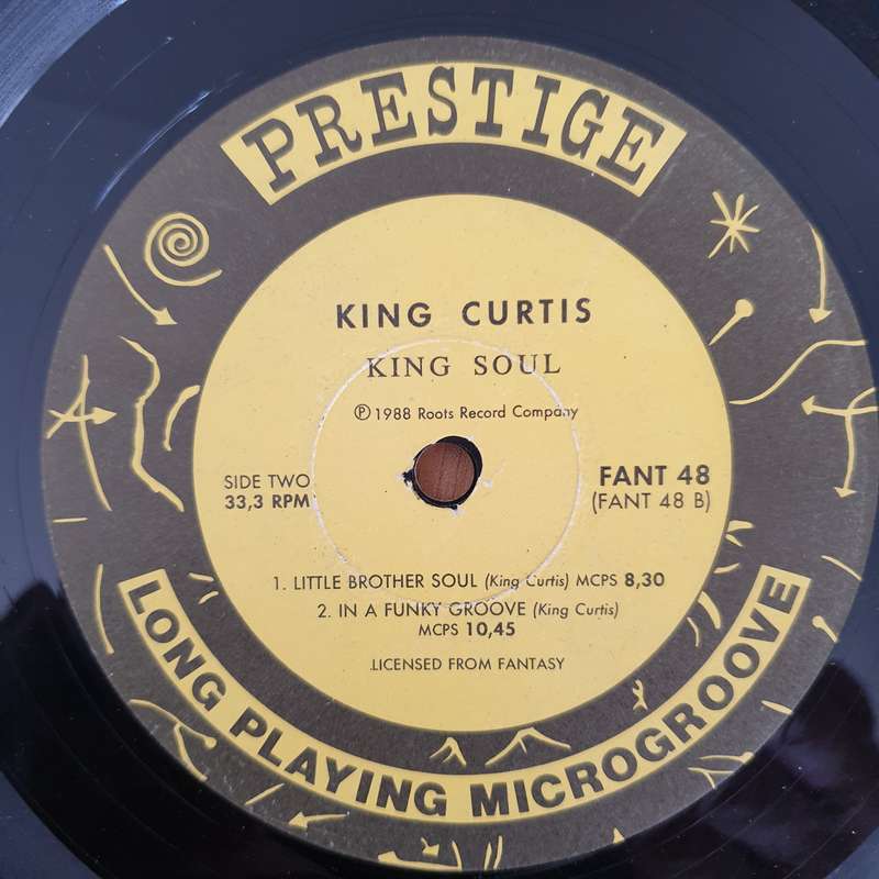King Curtis  The Best Of King Curtis - Vinyl LP Record (VG-)