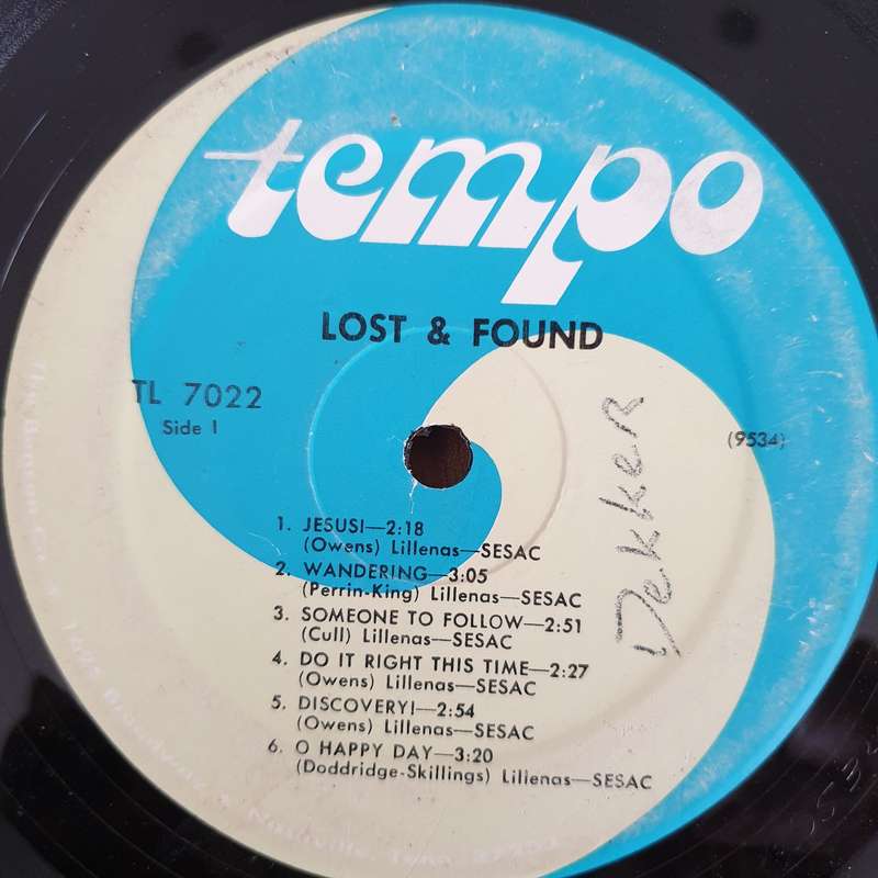 Lost And Found  Lost And Found - Otis Skillings   Vinyl LP Record  (Fair)