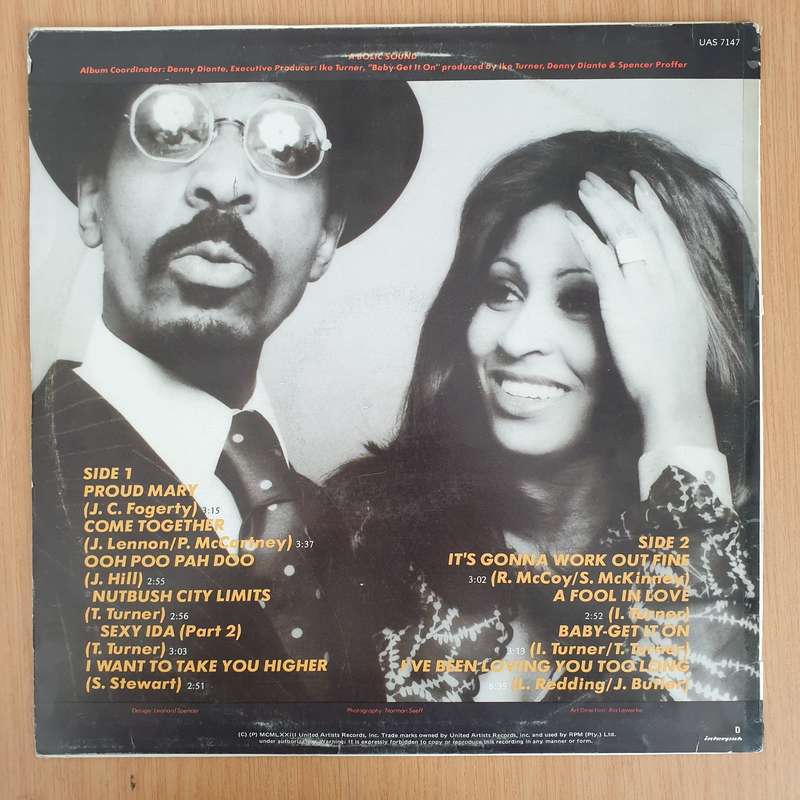 Ike & Tina Turner  Greatest Hits - Vinyl LP Record (VG+) (D)