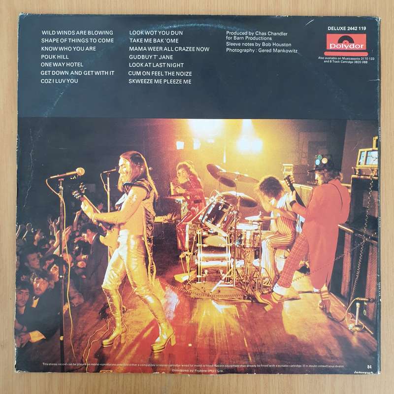 Slade  Sladest - Vinyl LP Record (VG+)