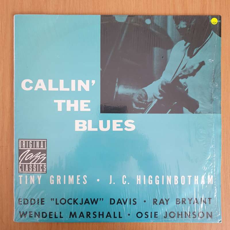 Tiny Grimes With J.C. Higginbotham  Callin' The Blues - Vinyl LP Record (VG+)