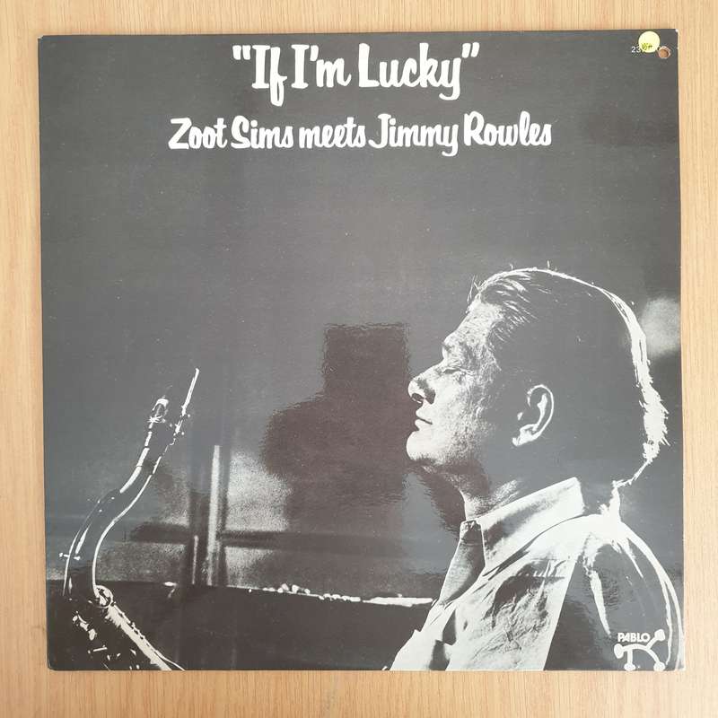 Zoot Sims Meets Jimmy Rowles  If I'm Lucky - Vinyl LP Record (VG+)