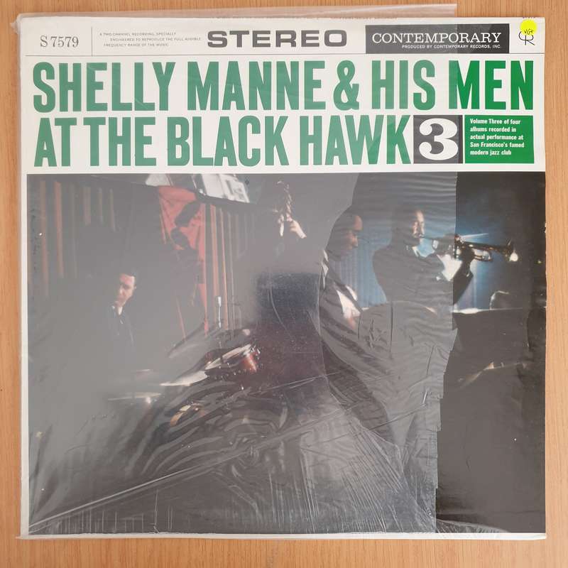 Shelly Manne & His Men  At The Black Hawk, Vol. 3 (US)  Vinyl LP Record (VG+)