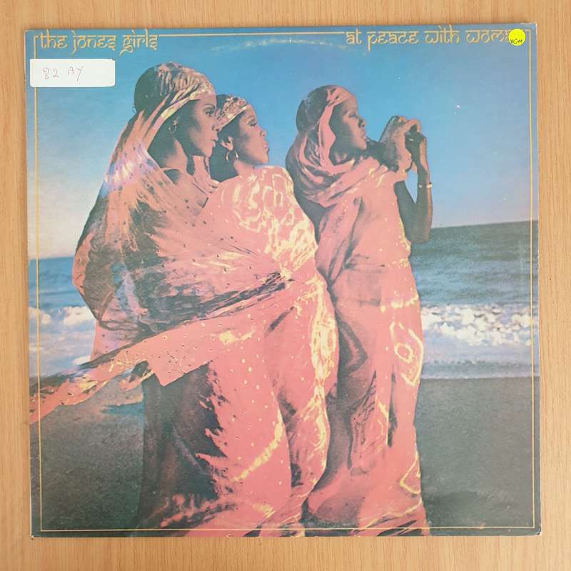 The Jones Girls  At Peace With Woman - Vinyl LP Record (VG+)