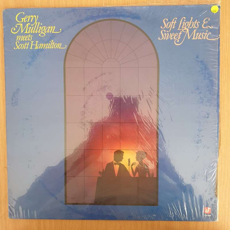 Gerry Mulligan Meets Scott Hamilton  Soft Lights & Sweet Music - Vinyl LP Record (VG+)