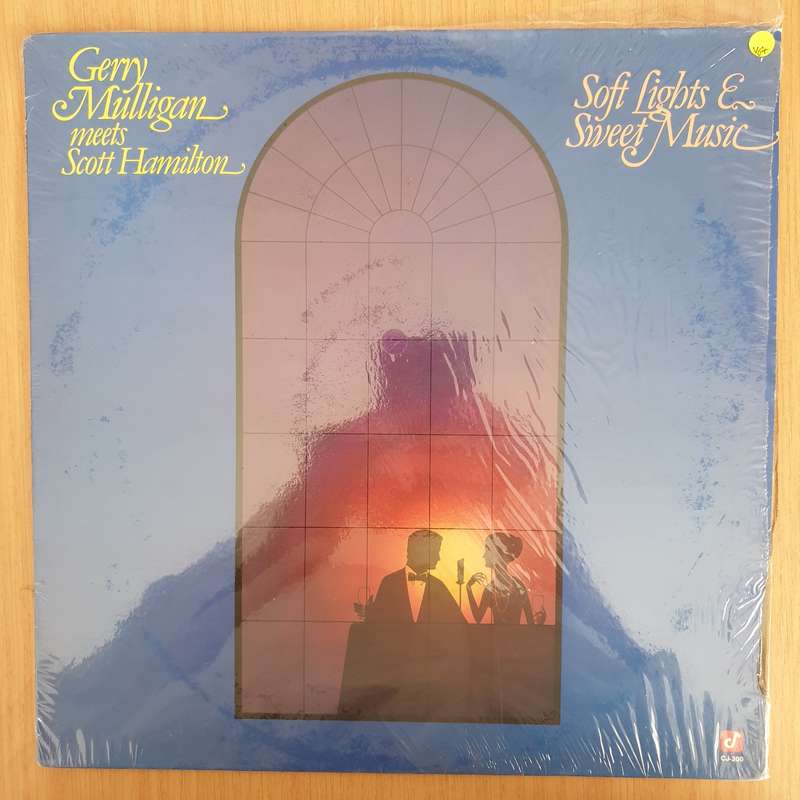 Gerry Mulligan Meets Scott Hamilton  Soft Lights & Sweet Music - Vinyl LP Record (VG+)
