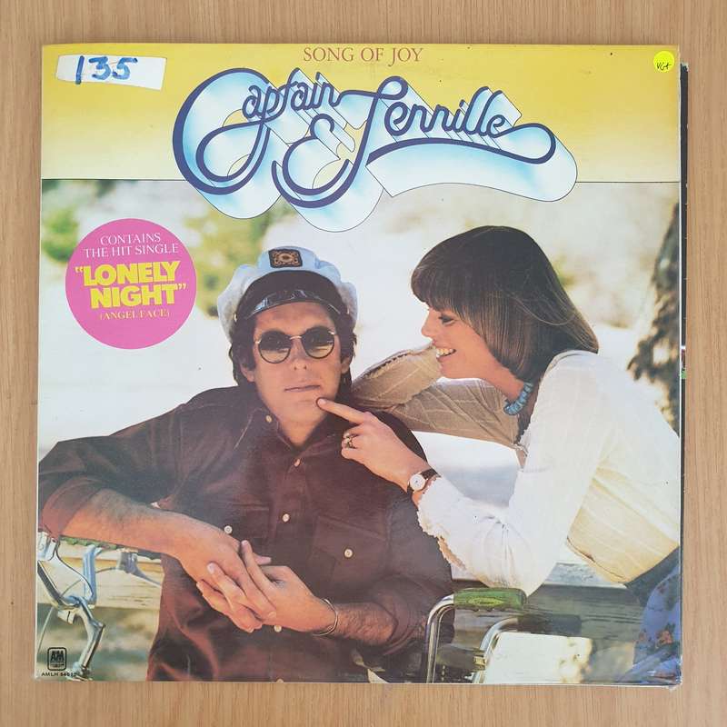 Captain & Tennille  Song Of Joy (with original inner) - Vinyl LP Record (VG+)