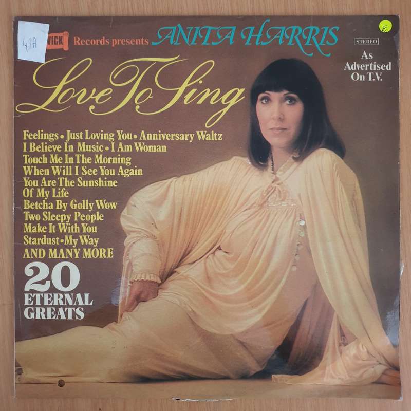 Anita Harris  Love To Sing - Vinyl LP Record (VG-)
