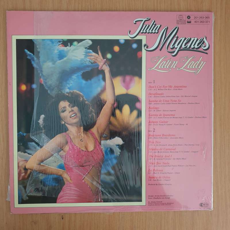 Julia Migenes  Latin Lady - Vinyl LP Record (VG+)