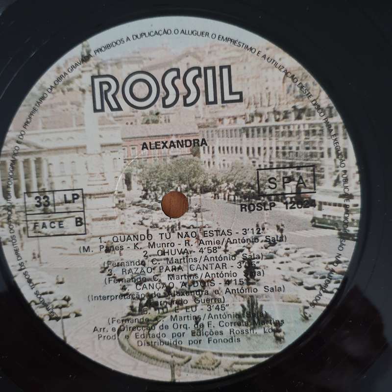 Alexandra  Aplauso (Portugal)  - Vinyl LP Record (VG+)