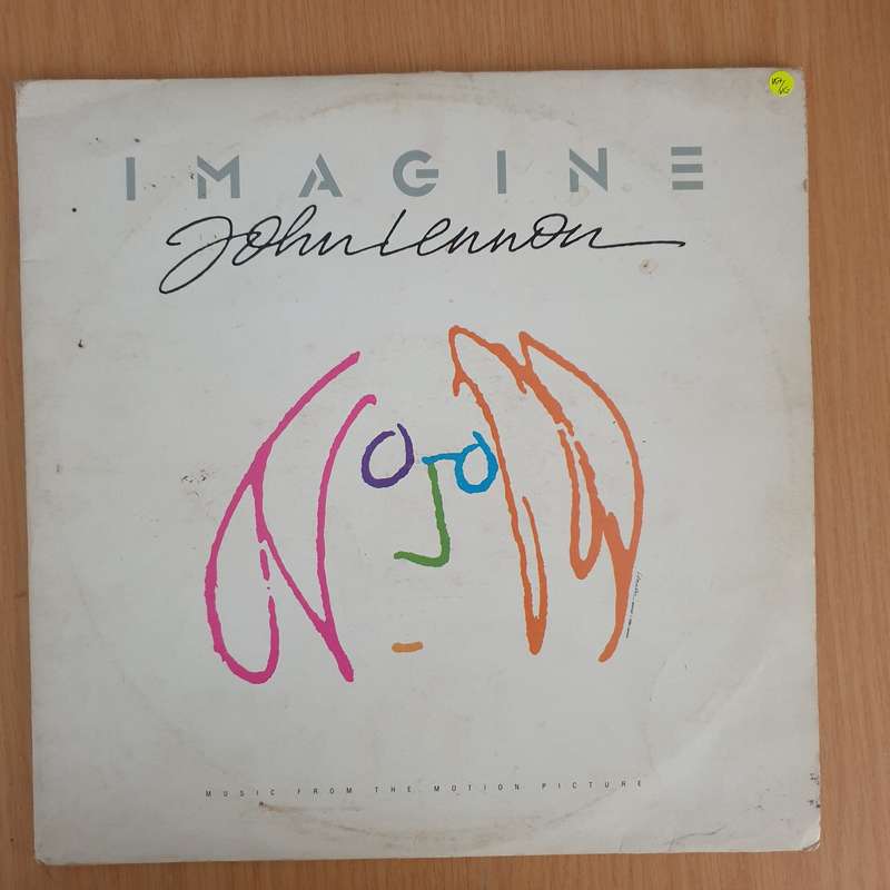 John Lennon  Imagine: John Lennon (Music From The Motion Picture) - Double Vinyl LP Record (VG+)