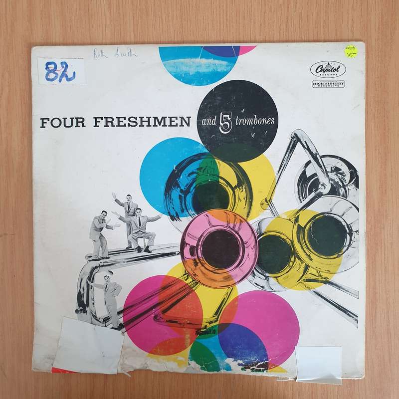 The Four Freshmen  Four Freshmen And 5 Trombones 10" - Vinyl LP Record (VG-)