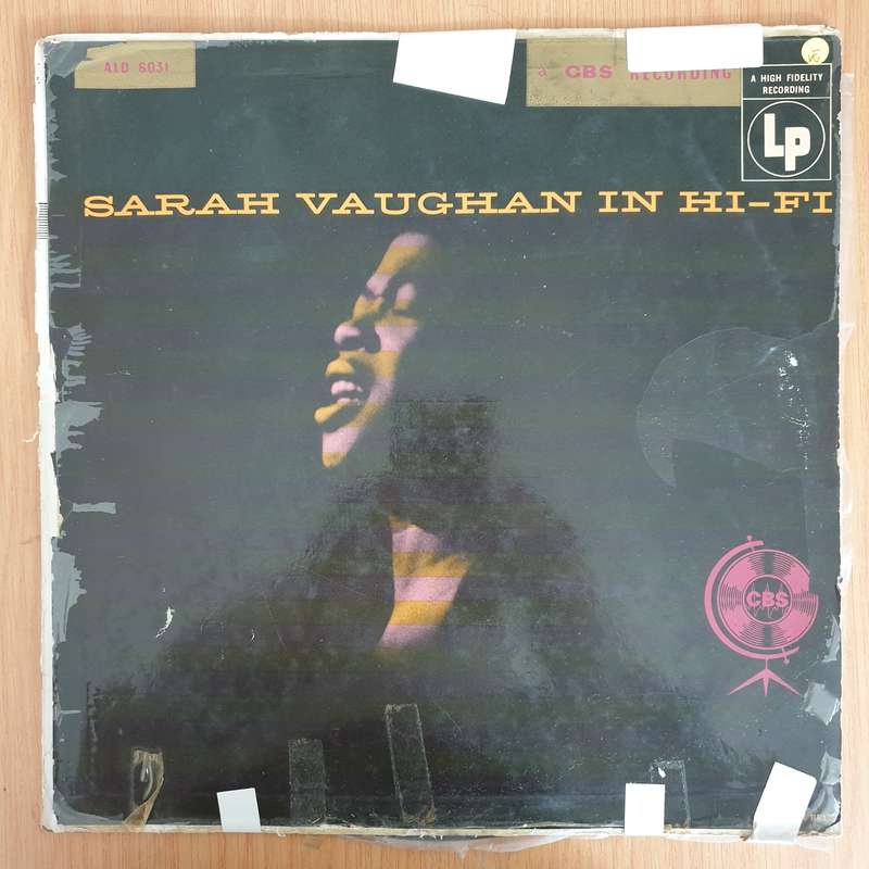 Sarah Vaughan  Sarah Vaughan In Hi-Fi - Vinyl LP Record (VG-)