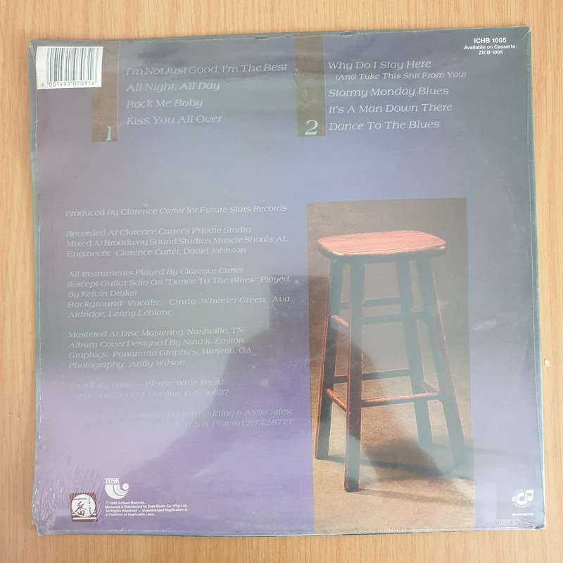 Clarence Carter  Touch Of Blues -  Vinyl LP Record - Sealed