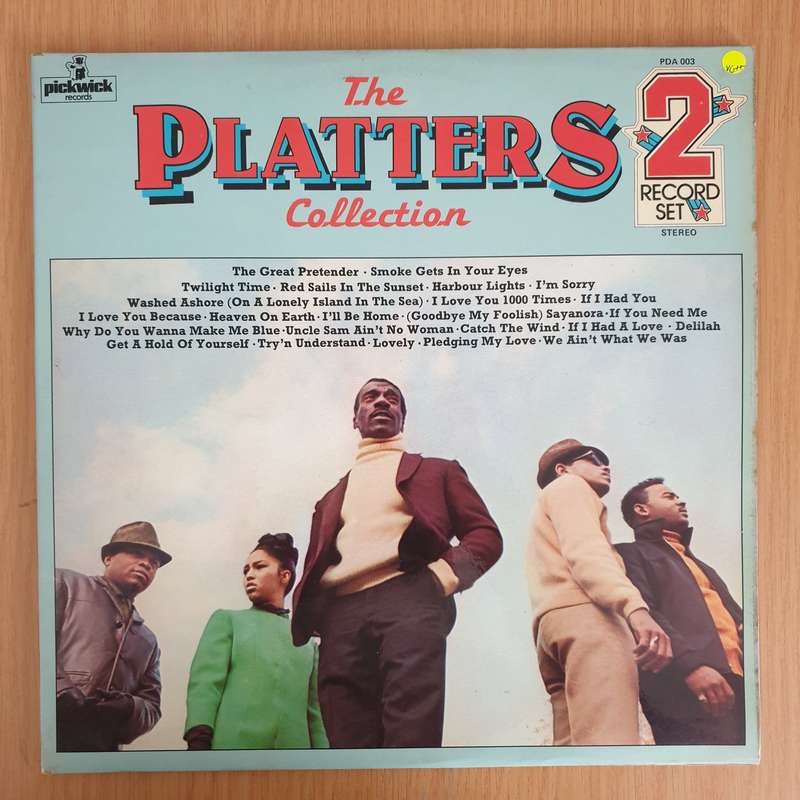 The Platters  The Platters Collection  Double Vinyl LP Record (VG+)
