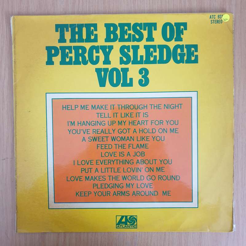 Percy Sledge  The Best of - Vol 3 - Vinyl LP Record (VG+)
