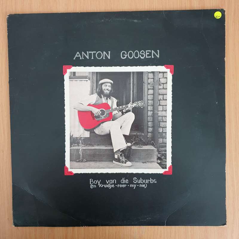 Anton Goosen  Boy Van Die Suburbs - Vinyl LP Record (VG+)