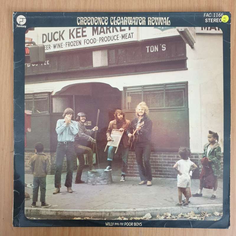 Creedence Clearwater Revival  Willy And The Poor Boys (FAC) - Vinyl LP Record (VG-)