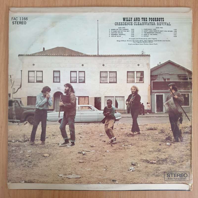 Creedence Clearwater Revival  Willy And The Poor Boys (FAC) - Vinyl LP Record (VG-)